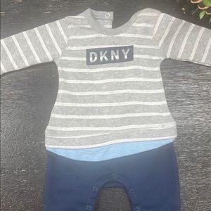 DKNY boys onesie